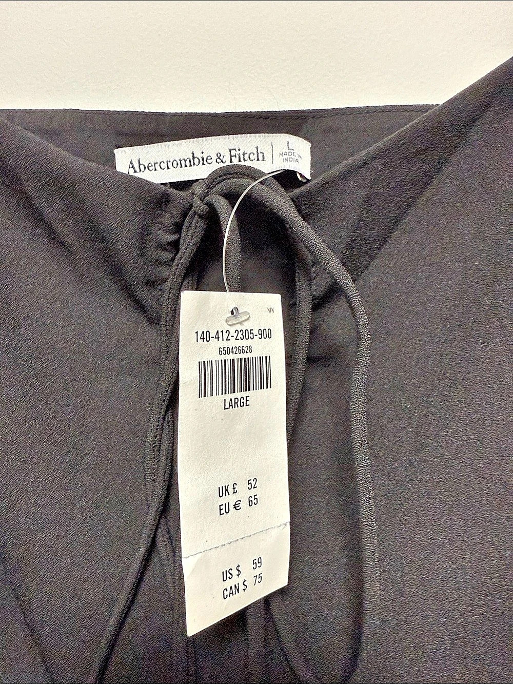 NWT Abercrombie & Fitch long sleeve blouse - Picture 2 of 5